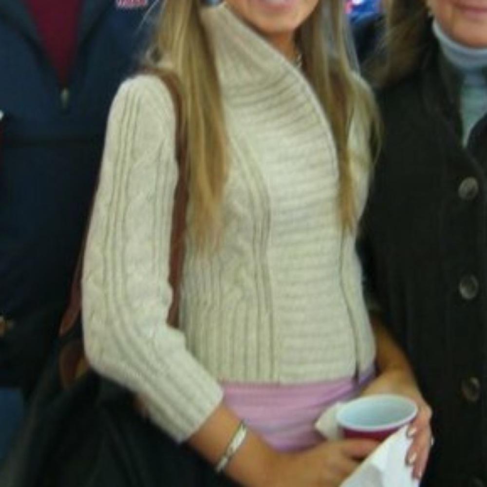 Cropped zip up Abercrombie and Fitch Sweater